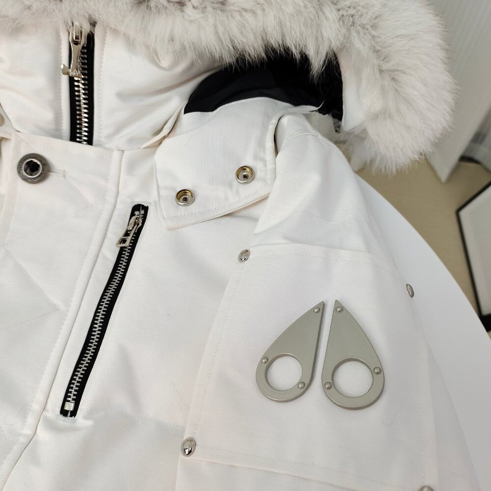Moose Knuckles White Down Jacket - image 6